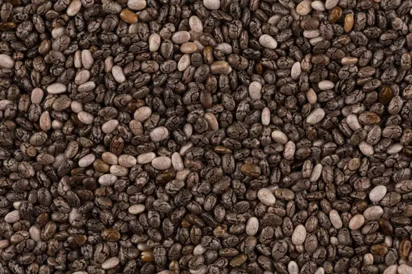 Chia seeds closeup — Stock Photo, Image