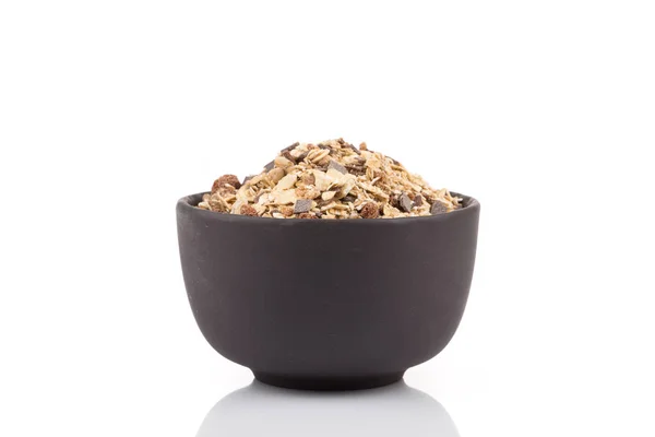 Frisk havre granola müsli-spannmål — Stockfoto