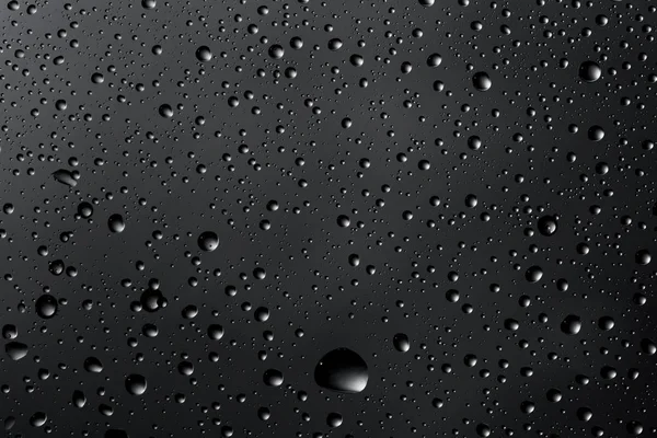 Water drops on the glass — Stock Photo, Image