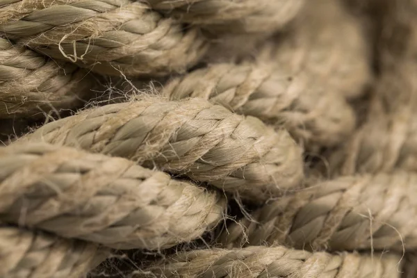 Old rope close up — Stock Photo, Image