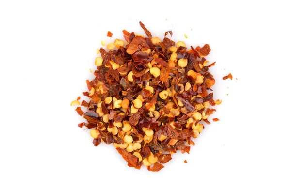 Pile of a crushed red pepper — Stock Photo, Image