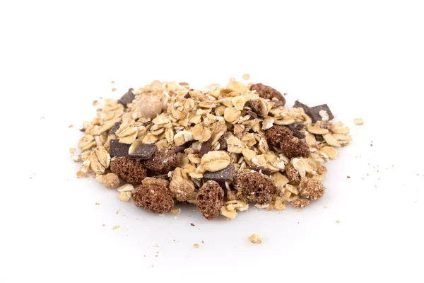 Frisk havre granola müsli-spannmål — Stockfoto