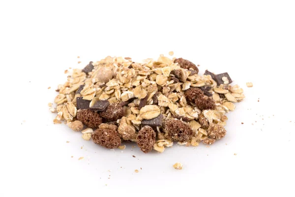 Egészséges zab granola, müzli gabonafélék — Stock Fotó