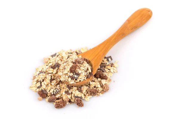 Healthy oat granola muesli cereals — Stock Photo, Image