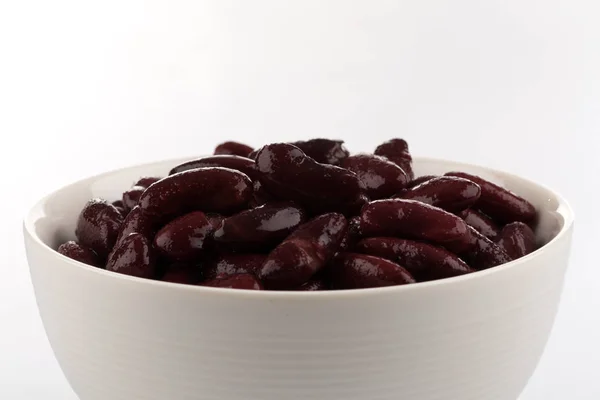 Red kidney beans in a dish — Stock Photo, Image