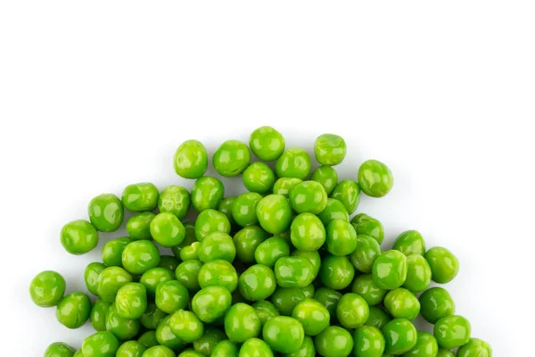 Pile of green wet pea — Stock Photo, Image