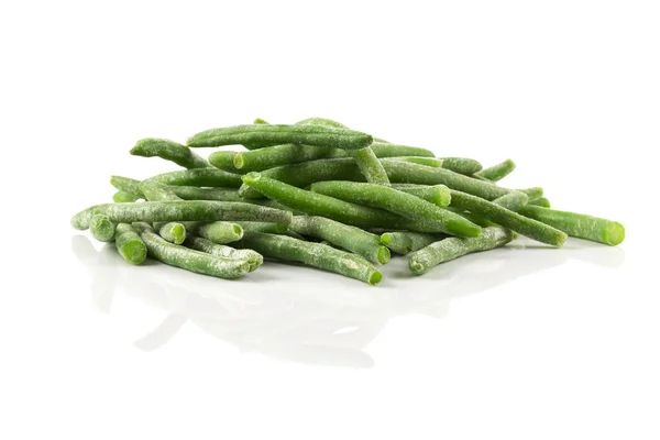 Frijoles verdes congelados cortados vegetales — Foto de Stock