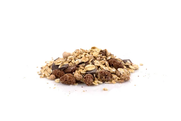 Egészséges zab granola, müzli gabonafélék — Stock Fotó