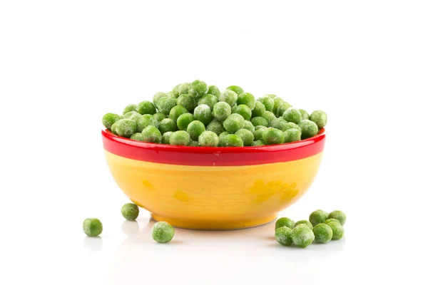 Guisantes verdes congelados — Foto de Stock