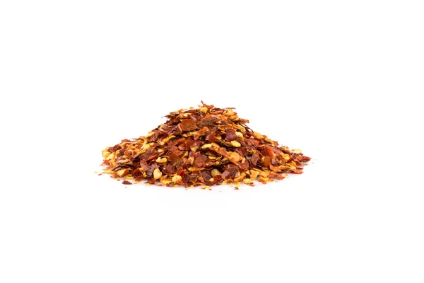 Stapel van een gemalen rode peper — Stockfoto