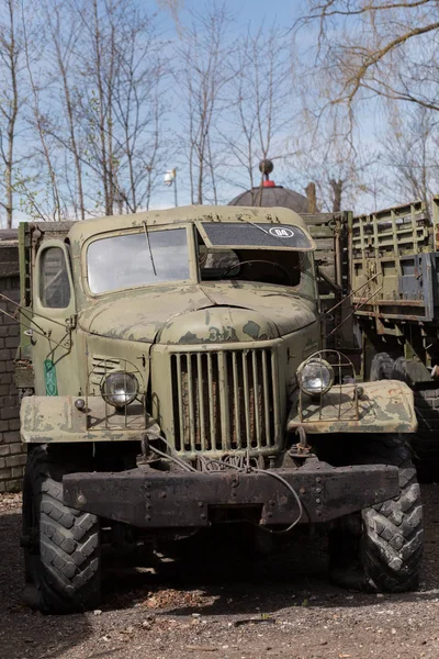 Eski Sovyet kamyon — Stok fotoğraf