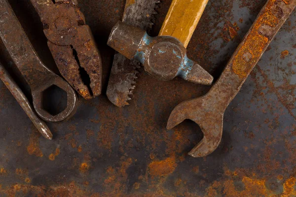 Old rusty tools — Stock Photo, Image