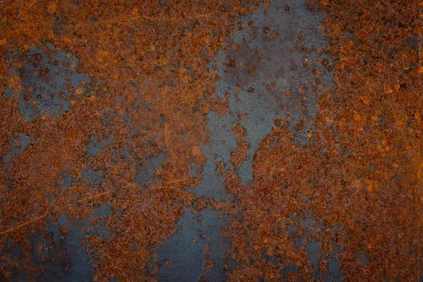 Stary zardzewiały metalowej płytki tekstura — Zdjęcie stockowe