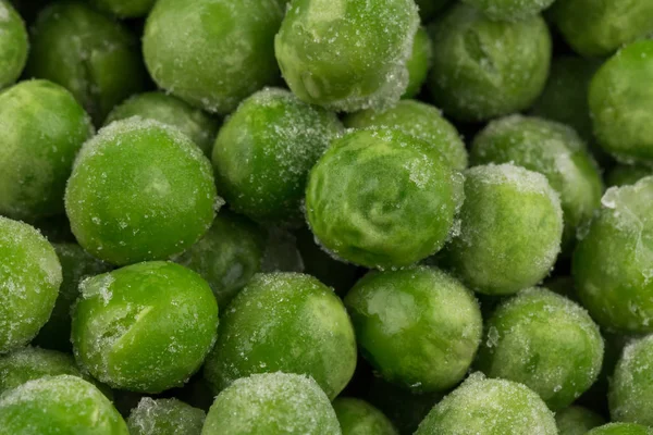 Guisantes verdes congelados —  Fotos de Stock