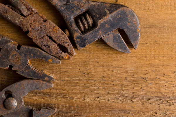 Old rusty tools — Stock Photo, Image
