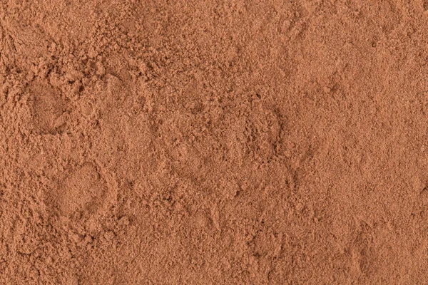 Cocoa powder closeup background — Stock Photo, Image