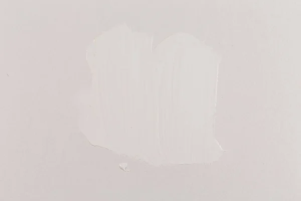 Peinture blanche sur papier — Photo