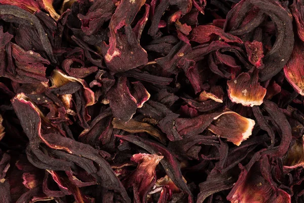 Un mucchio di tè aromatico all'ibisco — Foto Stock