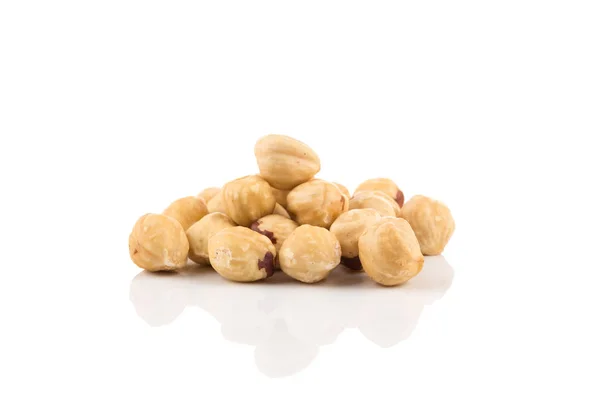 Closeup view of hazelnuts — Stock Photo, Image