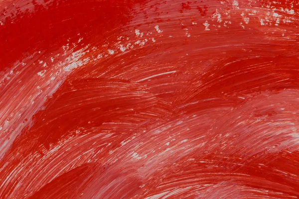 Color rojo textura de la pintura — Foto de Stock