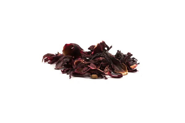 Heap of aromatic Hibiscus tea, — Stock Photo, Image