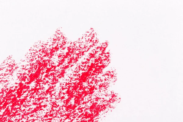Desenho de lápis vermelho — Fotografia de Stock