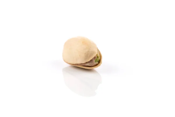 Pistachio nut on white — Stock Photo, Image