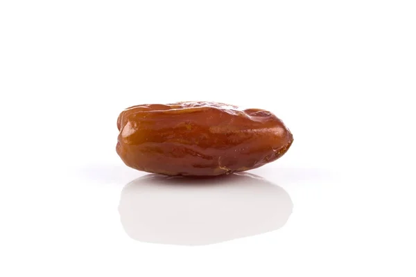 Date fruit isolé sur fond blanc — Photo