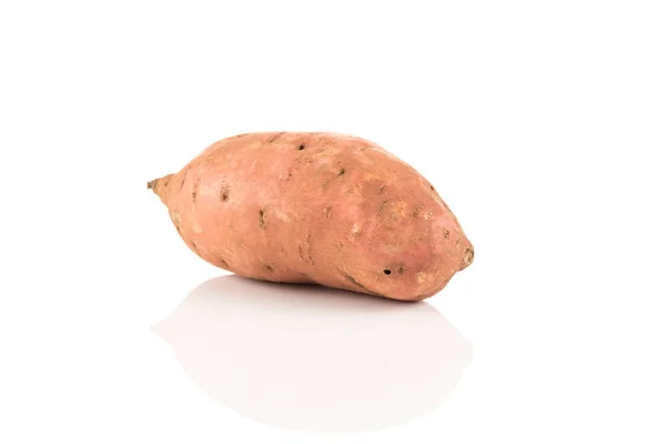 白色背景的红薯 — 图库照片