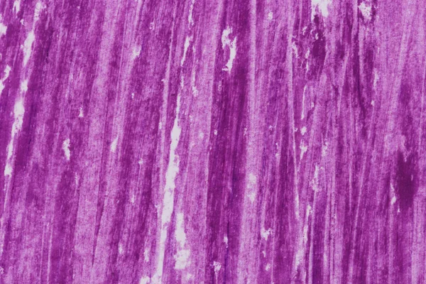 クレヨンの手描きの紫テクスチャ — ストック写真