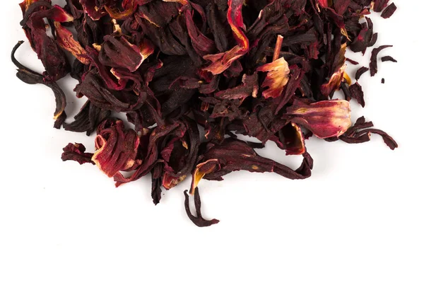 Un mucchio di tè aromatico all'ibisco , — Foto Stock