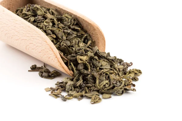 Gunpowder green tea — Stock Photo, Image