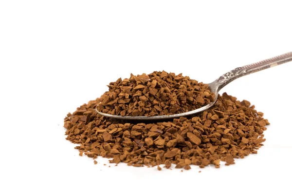 Montón de granos de café instantáneos — Foto de Stock