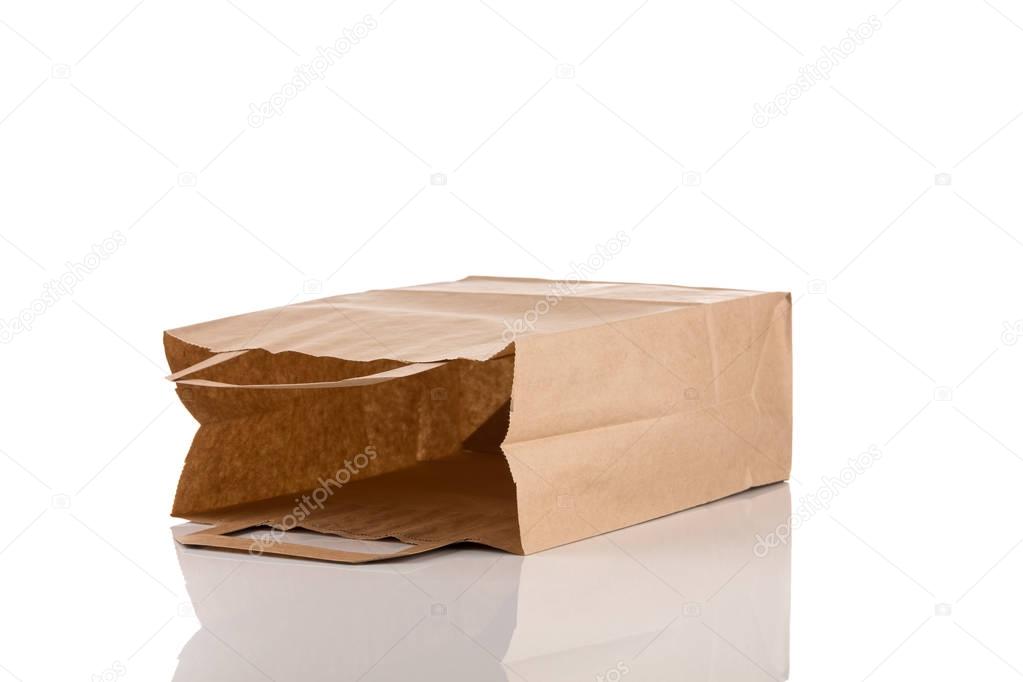 paper bag isolated