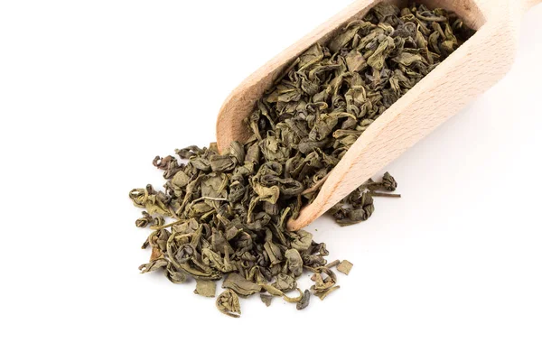 Μπαρούτι πράσινο τσάι — Φωτογραφία Αρχείου