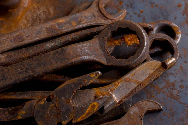 Old rusty tools — Stock Photo, Image