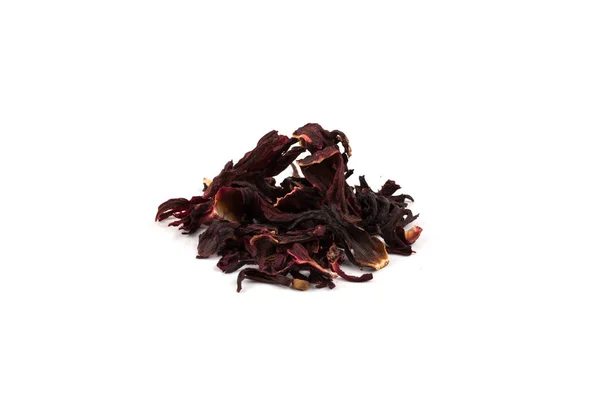 Heap of aromatic Hibiscus tea, — Stock Photo, Image