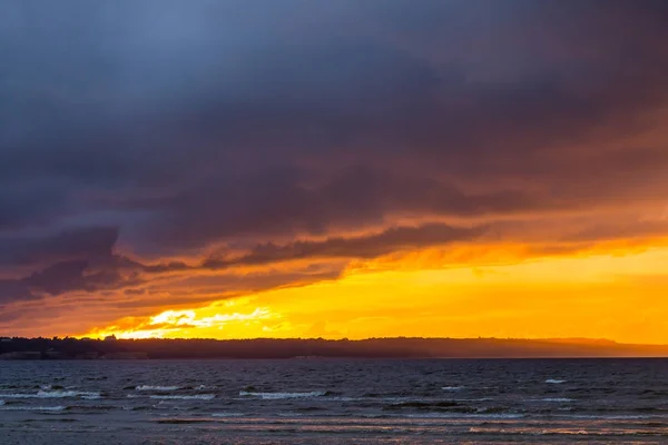 Vacker havsutsikt. Naturens sammansättning — Stockfoto