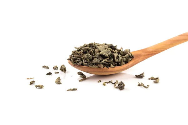 Gunpowder green tea — Stock Photo, Image