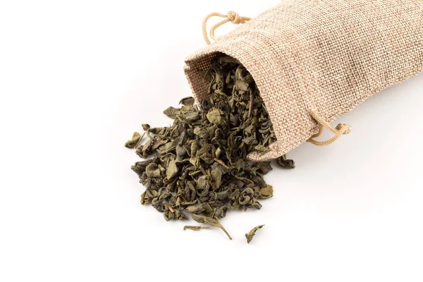 Gunpowder green tea — Stock Photo, Image