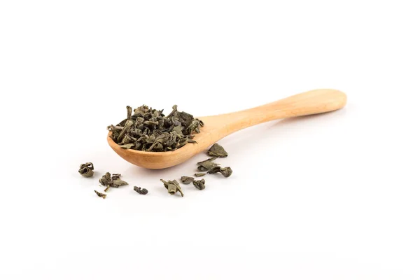 Gunpowder green tea — Stock Photo, Image