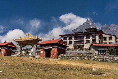 Pangboche Namche ın Bazaarı, Nepal