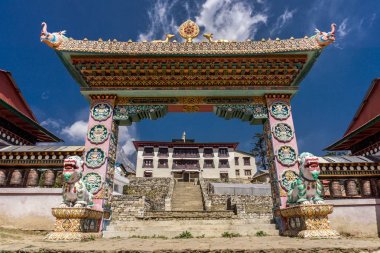 Pangboche Namche ın Bazaarı, Nepal