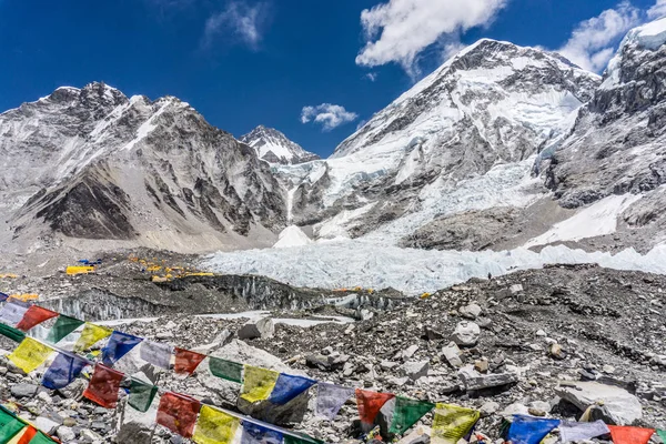 Day Ebc Trek Base Camp — Stock Photo, Image