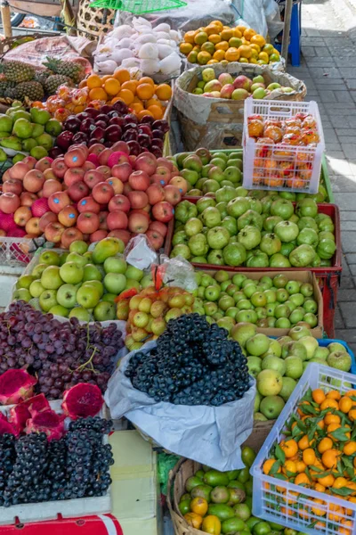 Vruchtenkraam op Bali Markt — Stockfoto