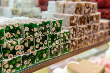 İstanbul'da Renkli Türk Lokumu