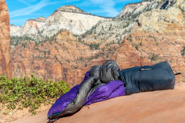 Angel's Landing in Zion NP, Utah — Stock Photo, Image