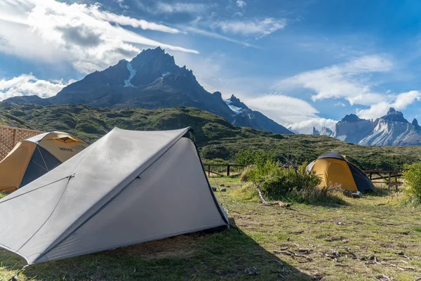 Torres Del Paine Trek Patagonia Chile South America — 스톡 사진