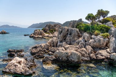 Türk Denizi'nde kayalık çıkıntılar