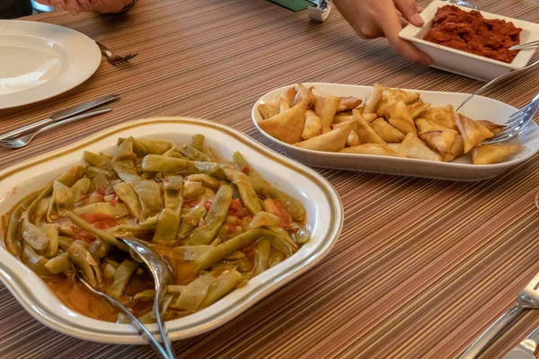 Haricots verts cuits en Turquie — Photo